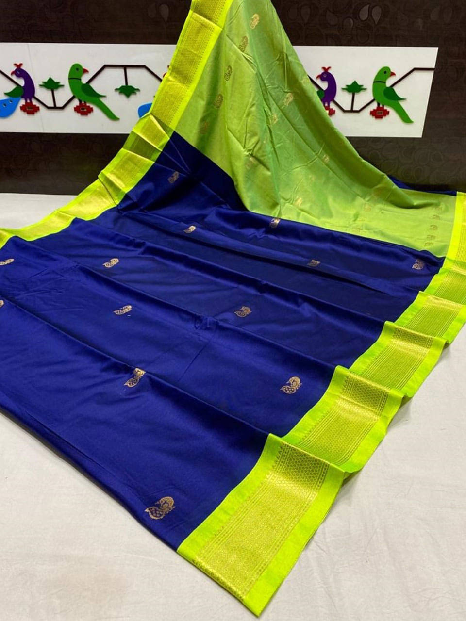     			FAB SILK Cotton Silk Woven Saree With Unstitched Blouse Piece ( Multicolor7 )