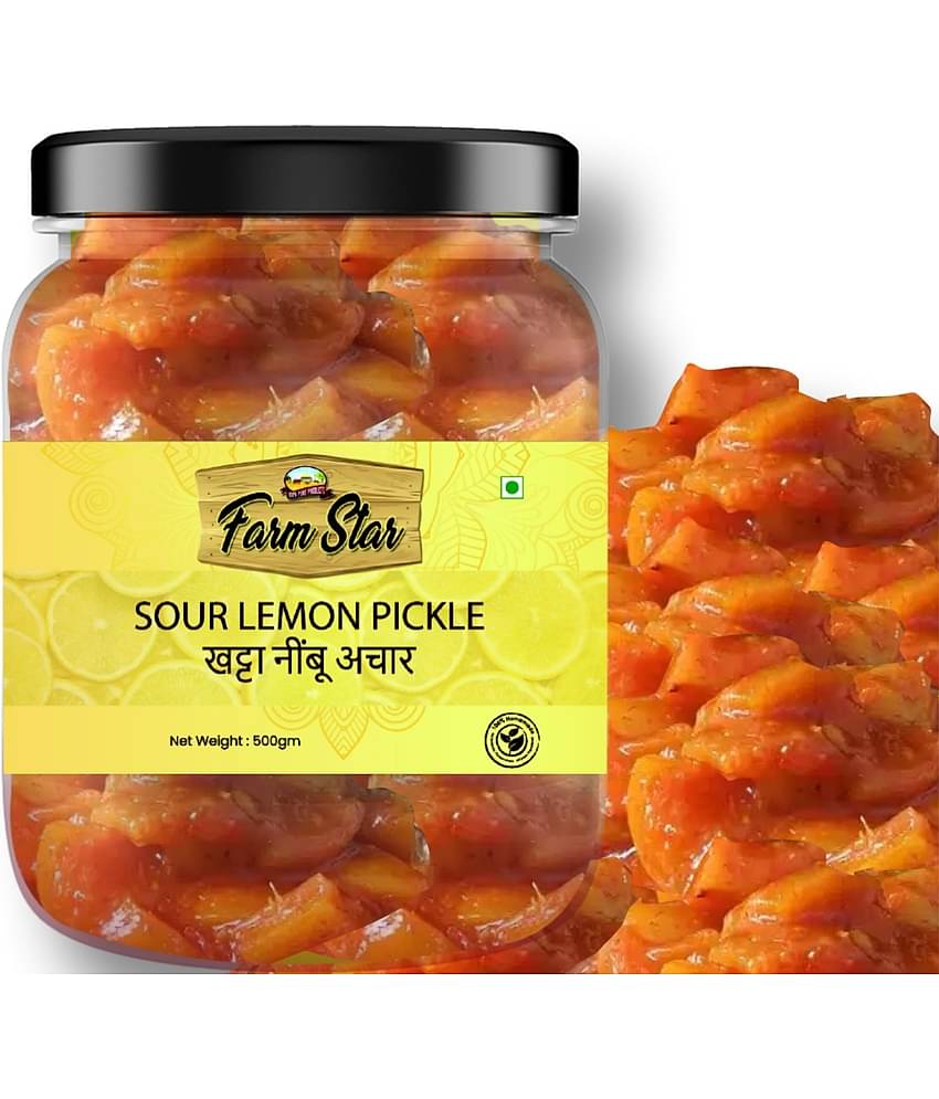 Farm Star (Khatta Nimbu ka Achar) Vegetable Pickle 500 g