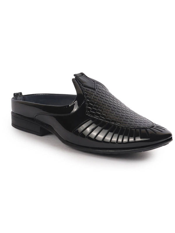     			Fausto Black Men's Mojaris