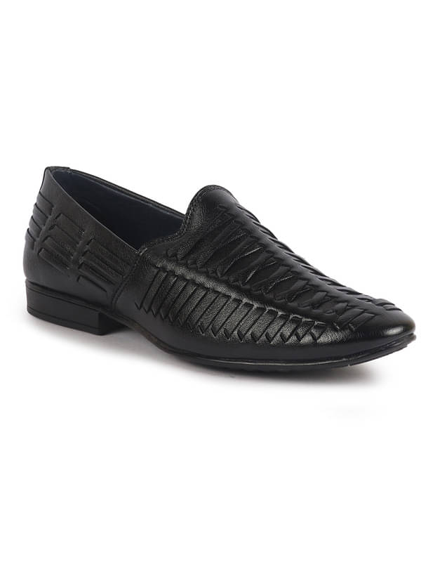     			Fausto Black Men's Mojaris
