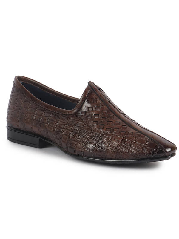     			Fausto Brown Men's Mojaris