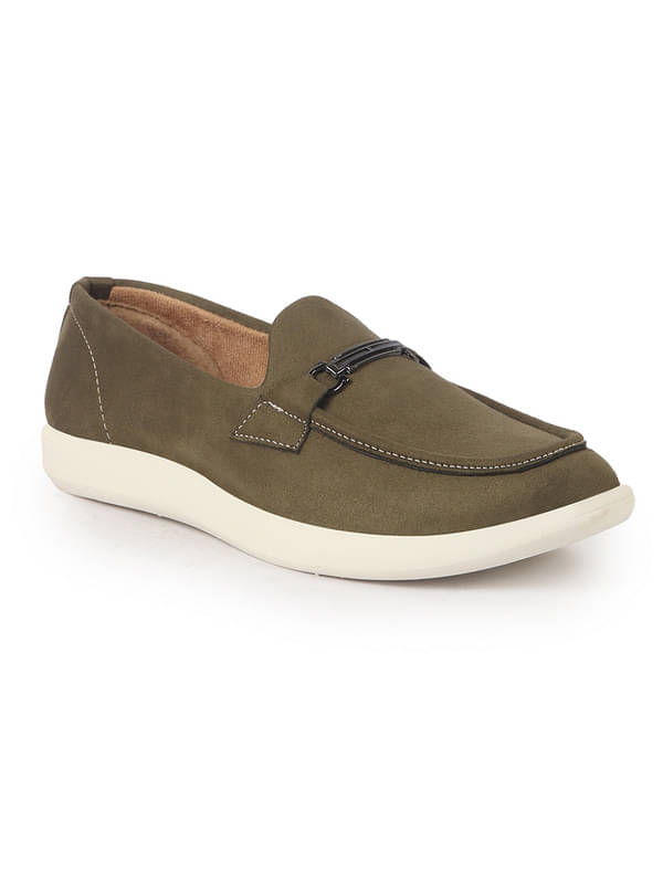     			Fausto Olive Men's Slip on