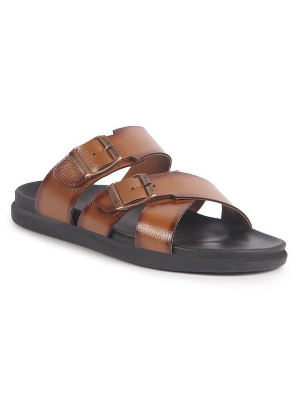     			Fausto - Tan Men's Sandals