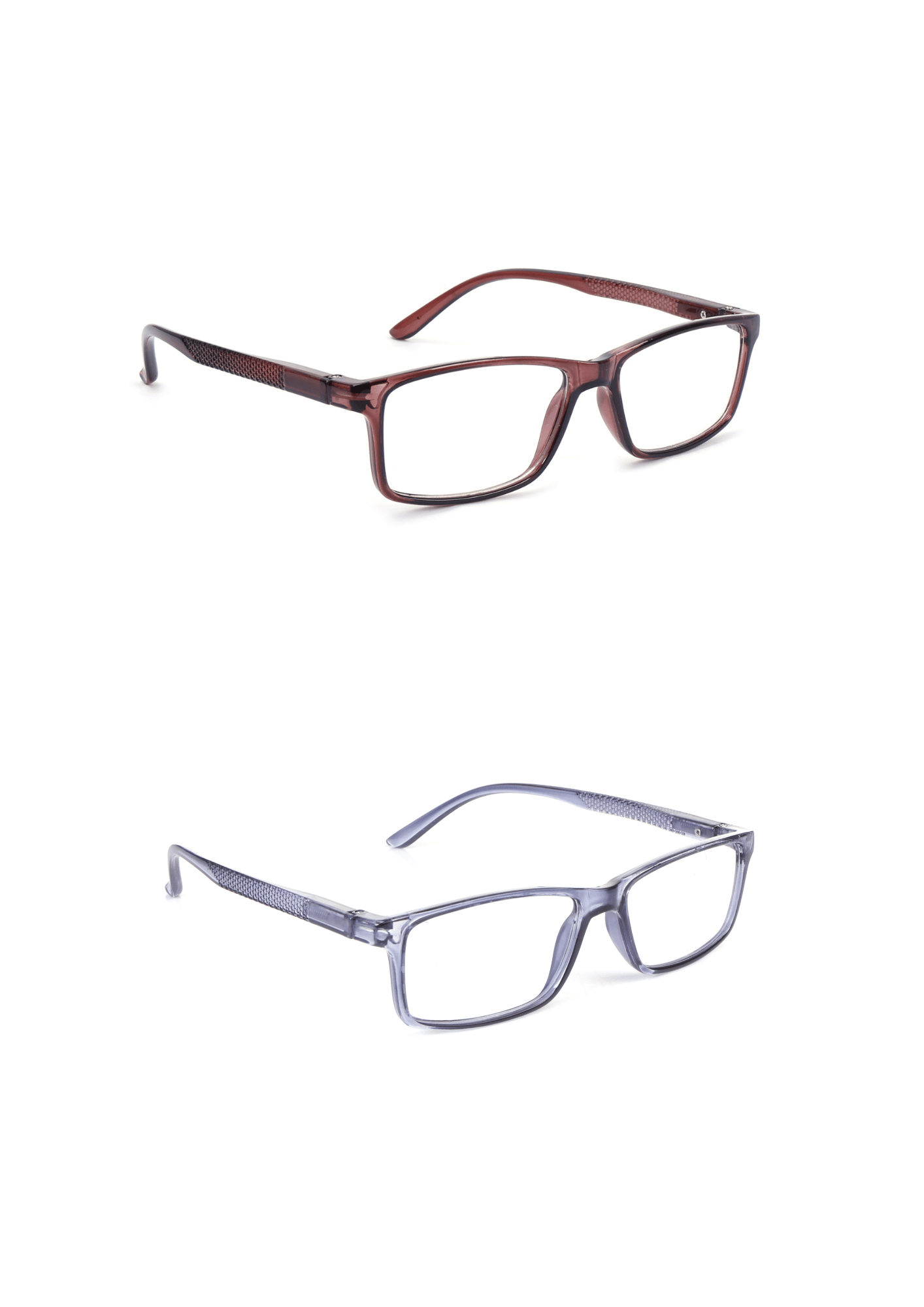 Hexxa Rectangle Full Rim Reading Glasses