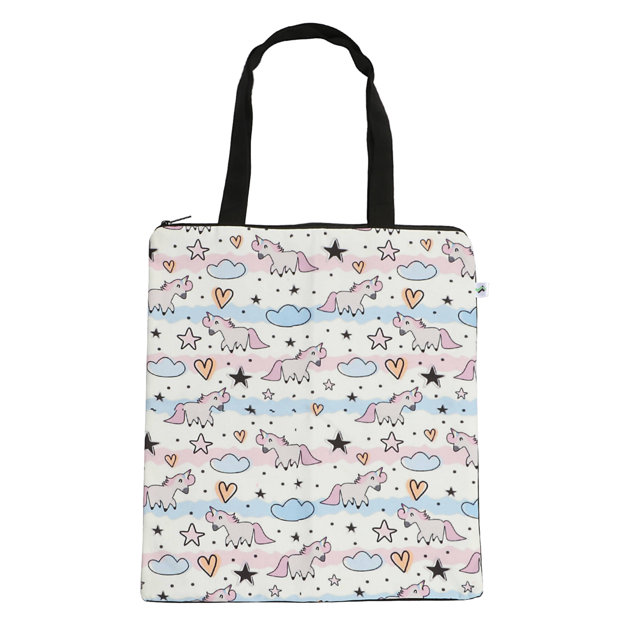     			Jellify Shoulder Bag Canvas Set of 1 ( Light Blue )