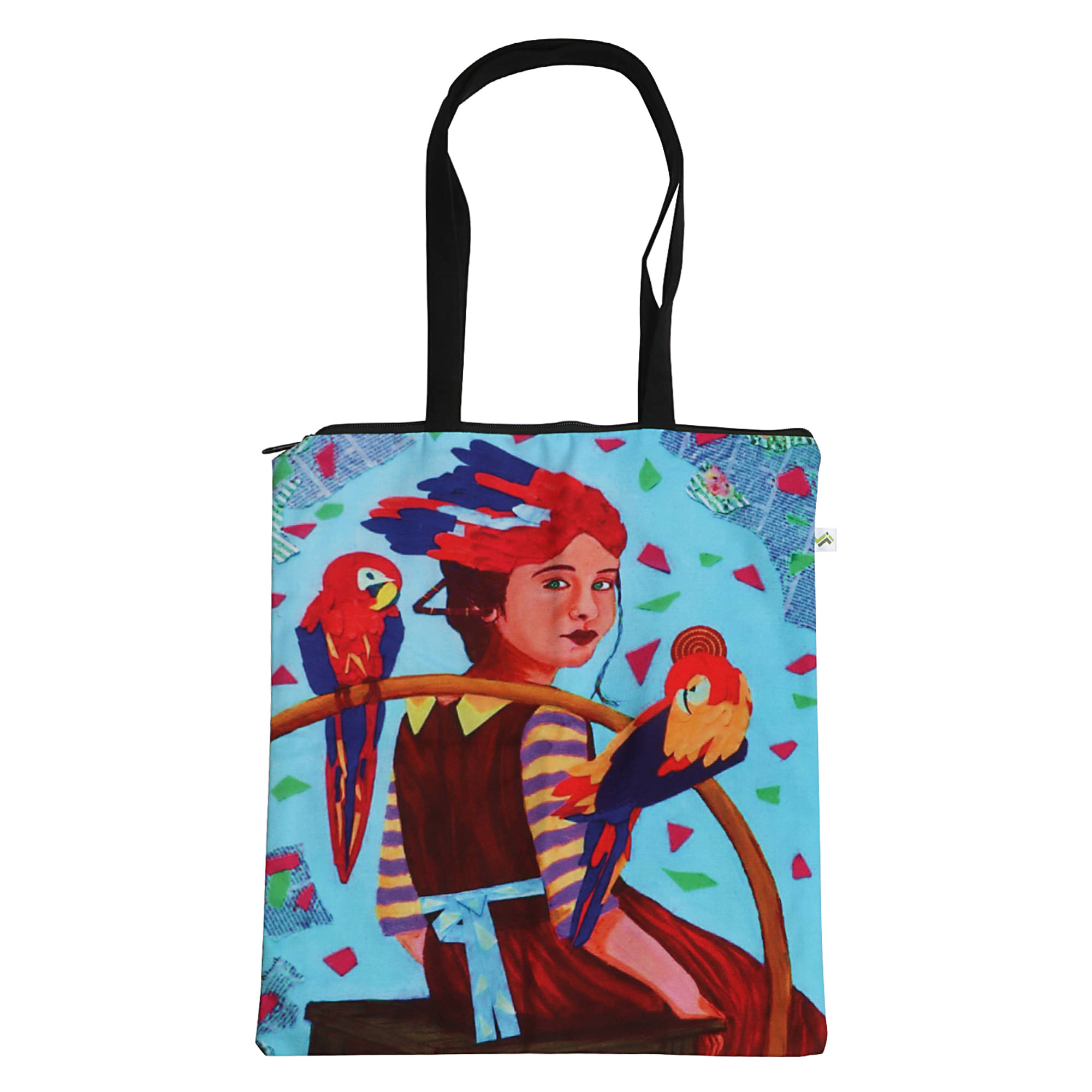     			Jellify Shoulder Bag Canvas Set of 1 ( Coral )