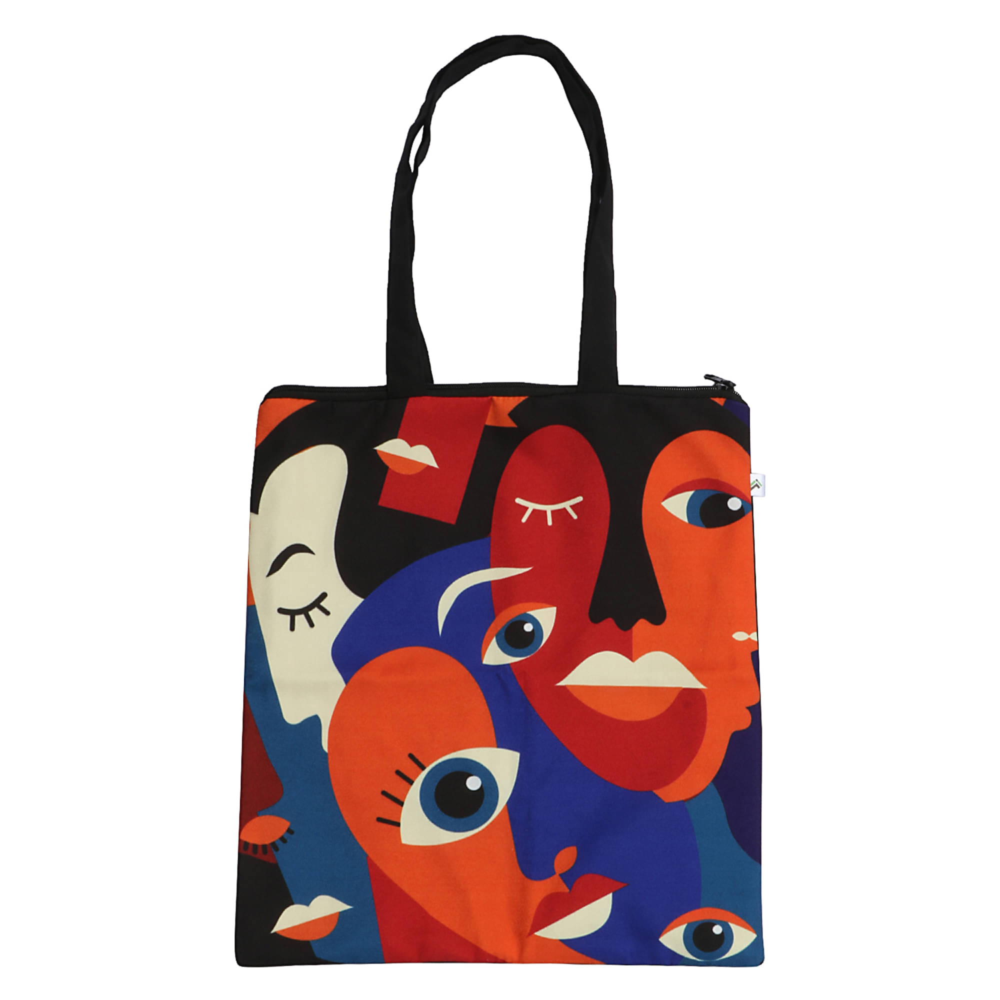    			Jellify Shoulder Bag Canvas Set of 1 ( Multicolor )