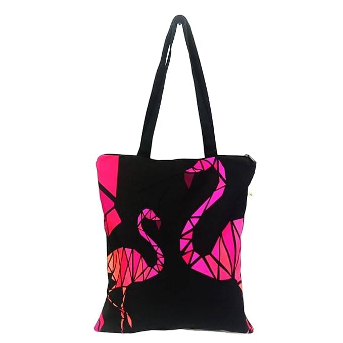     			Jellify Shoulder Bag Canvas Set of 1 ( Magenta )