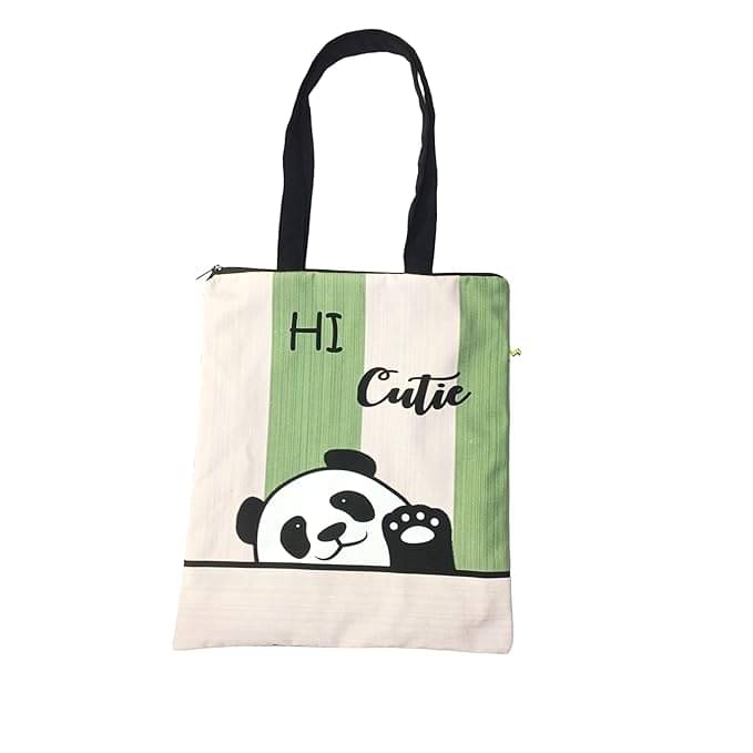     			Jellify Tote Bag Canvas Set of 1 ( Mint Green )