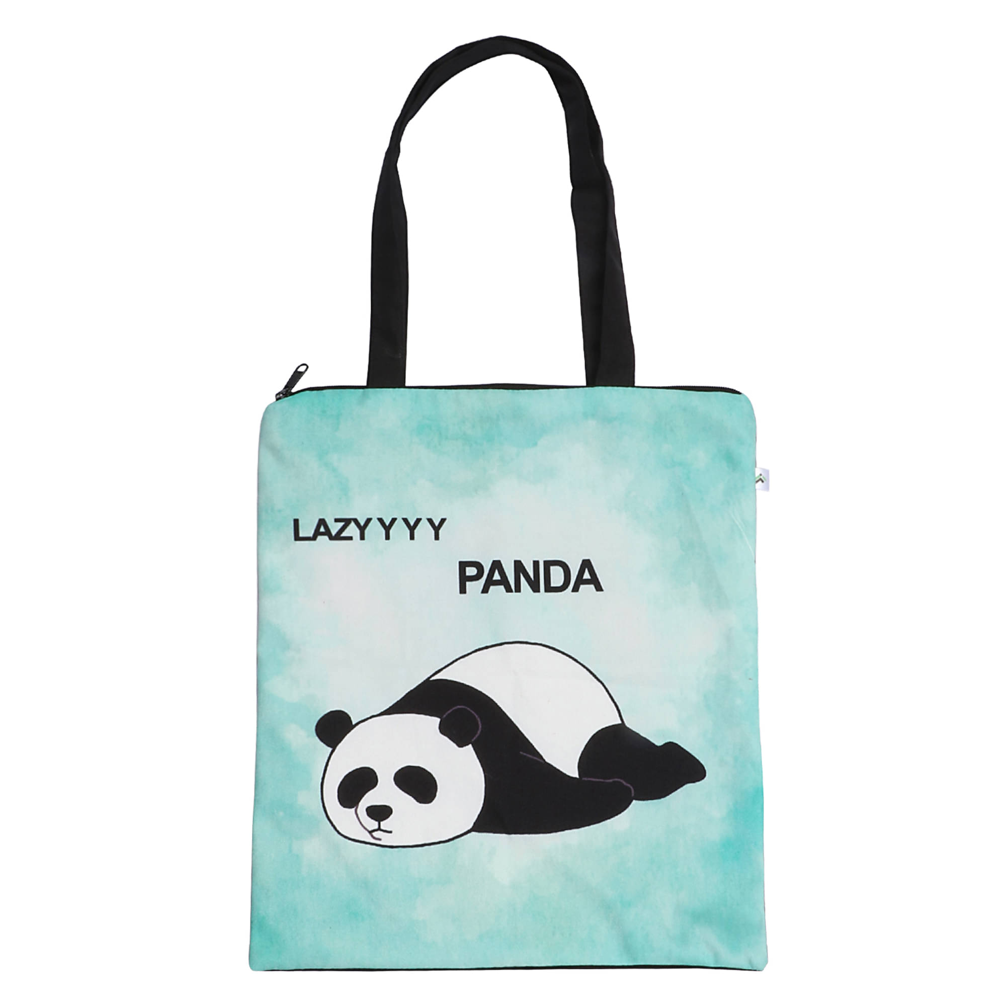     			Jellify Tote Bag Canvas Set of 1 ( Lime Green )