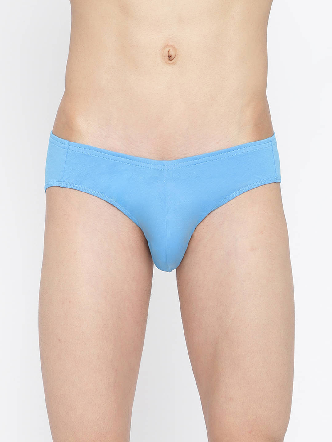     			La Intimo Pack of 1 Cotton Briefs For Men's ( Blue )