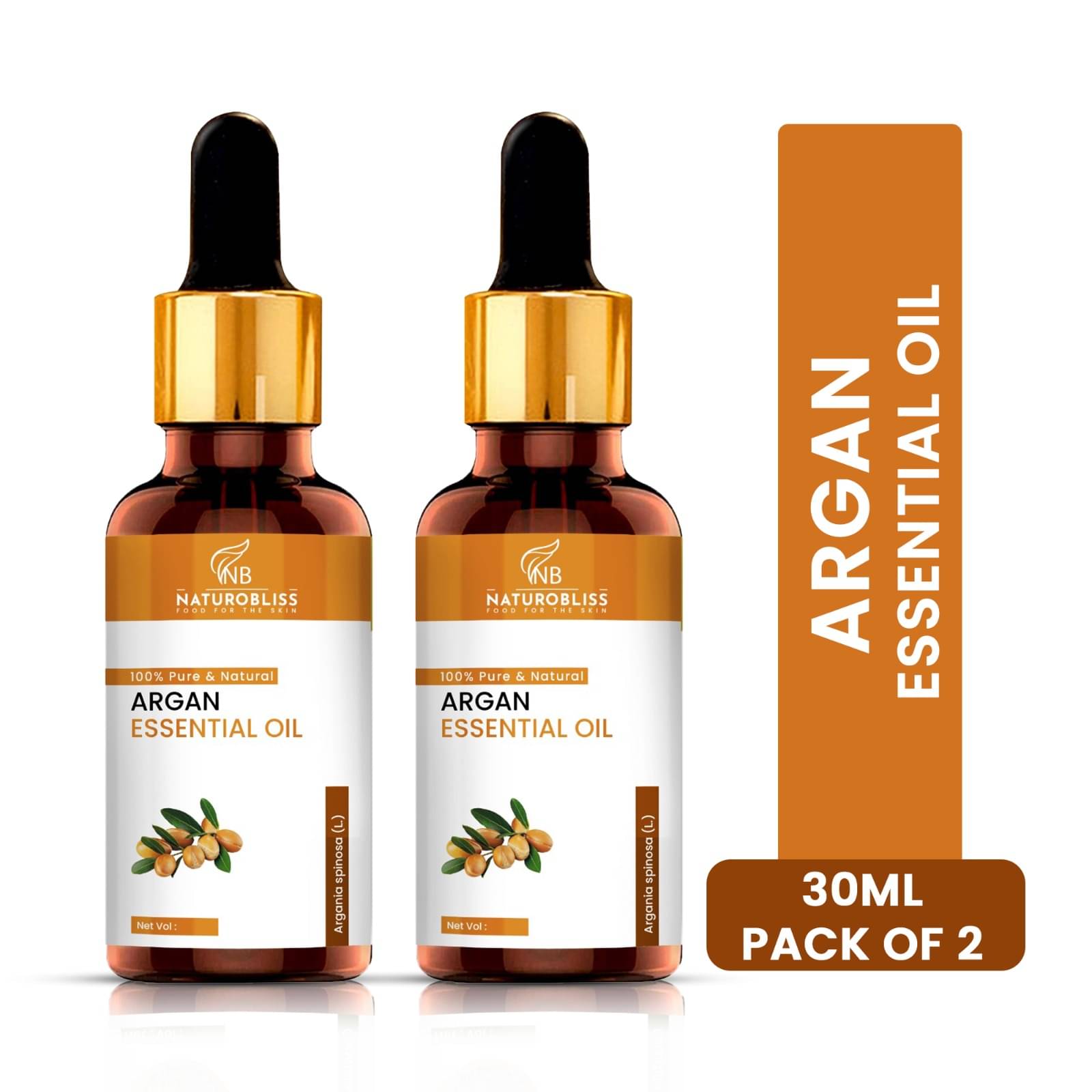 NaturoBliss Anti Hair Fall Argan Oil 30 ml ( Pack of 2 ) NaturoBliss Anti Hair Fall Argan Oil 30 ml ( Pack of 2 )