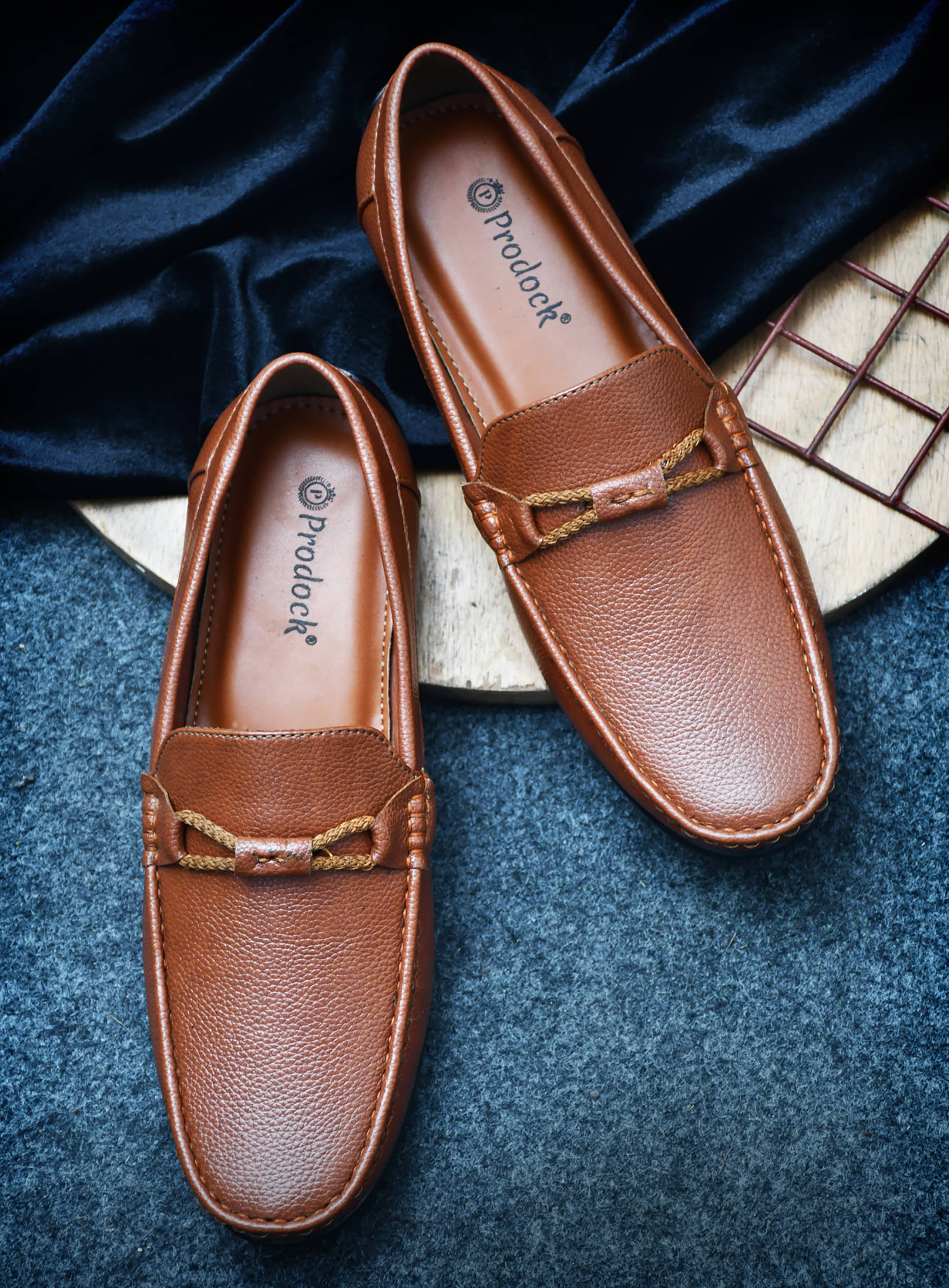     			PRODOCK Tan Men's Tassel