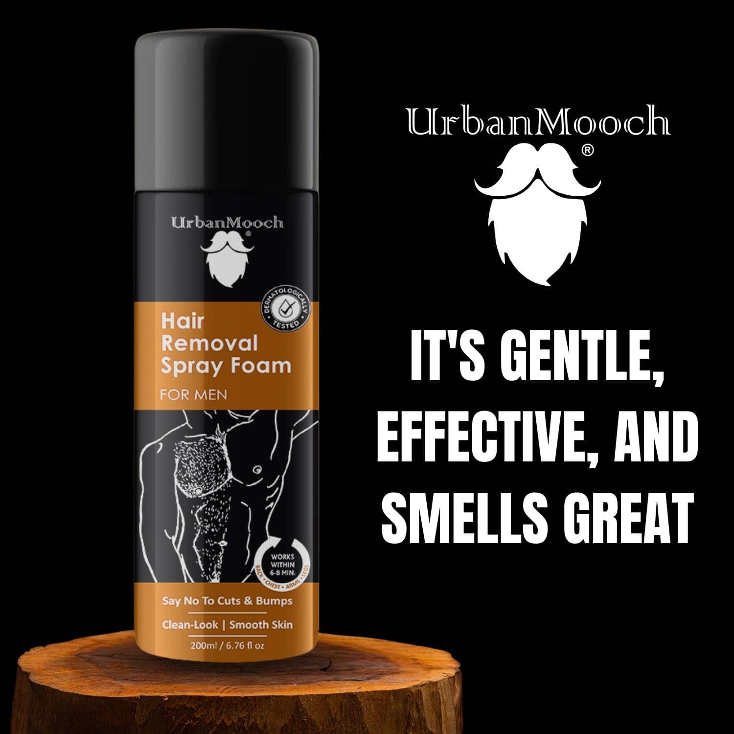 UrbanMooch Organic Hair Removal Spray for Men & Women 200 ( Pack of 1 )