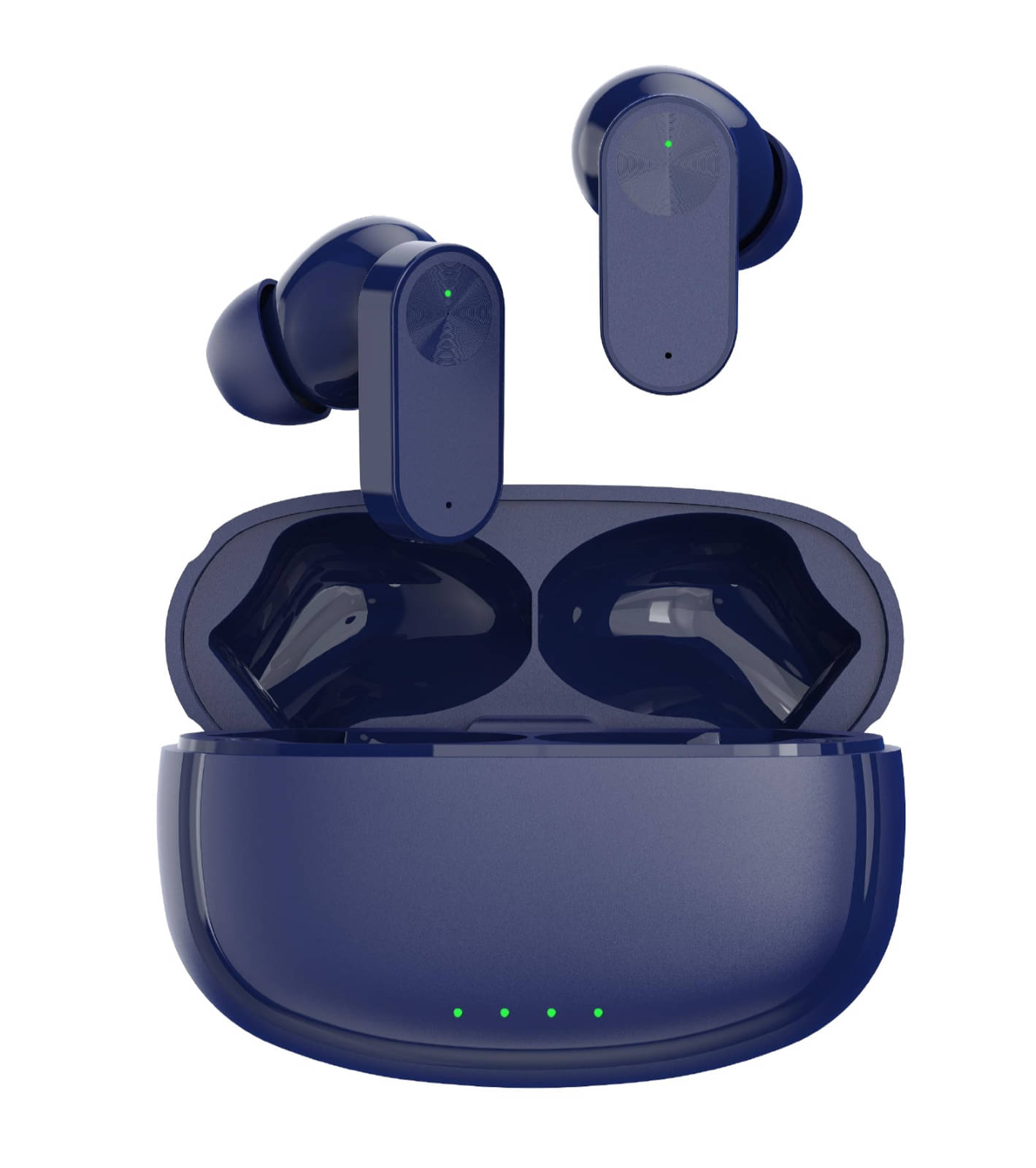     			VEhop NORD BUDS GAMING Bluetooth True Wireless (TWS) In Ear 35 Hours Playback Low Latency,Fast charging IPX4(Splash & Sweat Proof) Navy