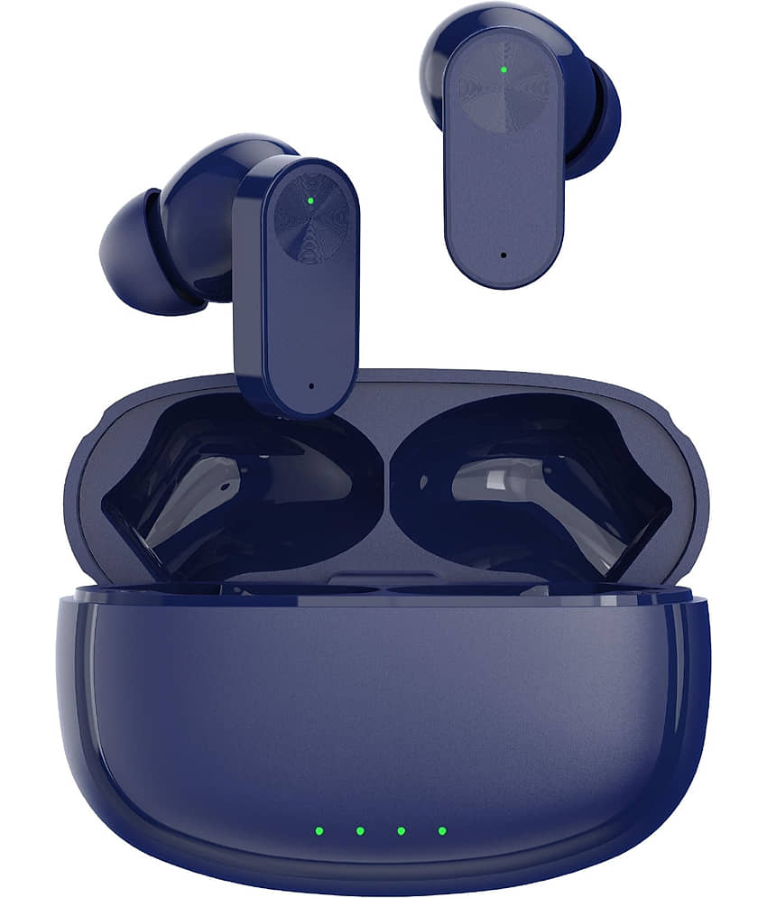 VEhop NORD BUDS GAMING Bluetooth True Wireless (TWS) In Ear 35 Hours Playback Low Latency,Fast charging IPX4(Splash & Sweat Proof) Navy