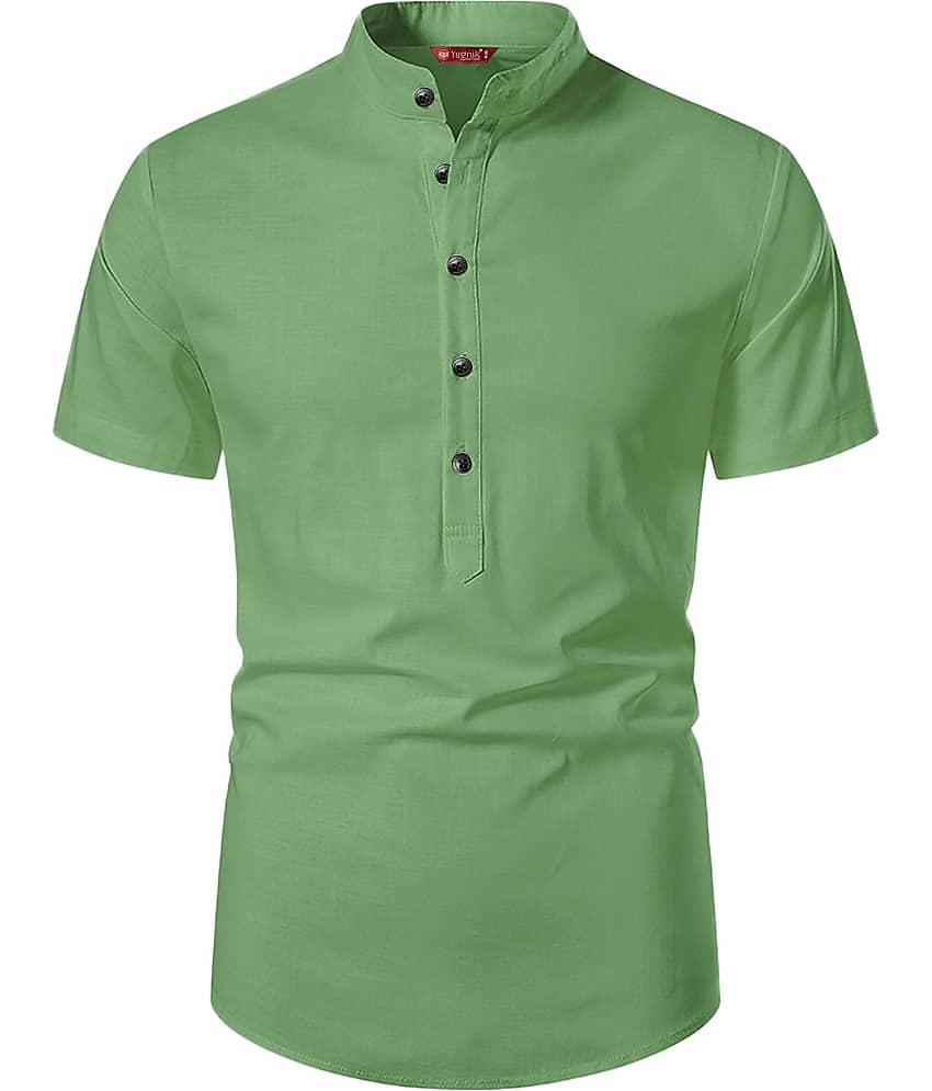 Yugnik Yellow Cotton Men's Regular Kurta ( Pack of 1 ) - Kurtas & Kurta Sets | Buy online on ZillyBuy