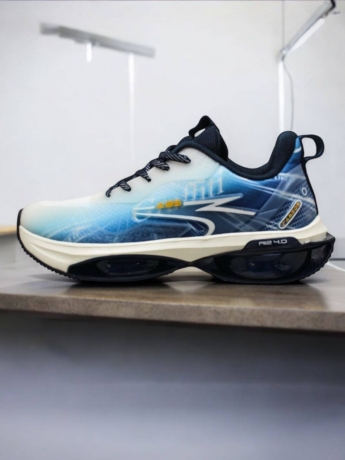 Abros BOLTFLEX-ON Navy Men's Sports Running Shoes     			Abros BOLTFLEX-ON Navy Men's Sports Running Shoes