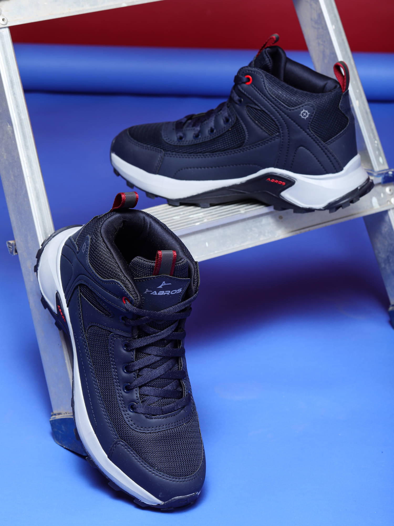     			Abros KRESTON Navy Men's Sports Running Shoes