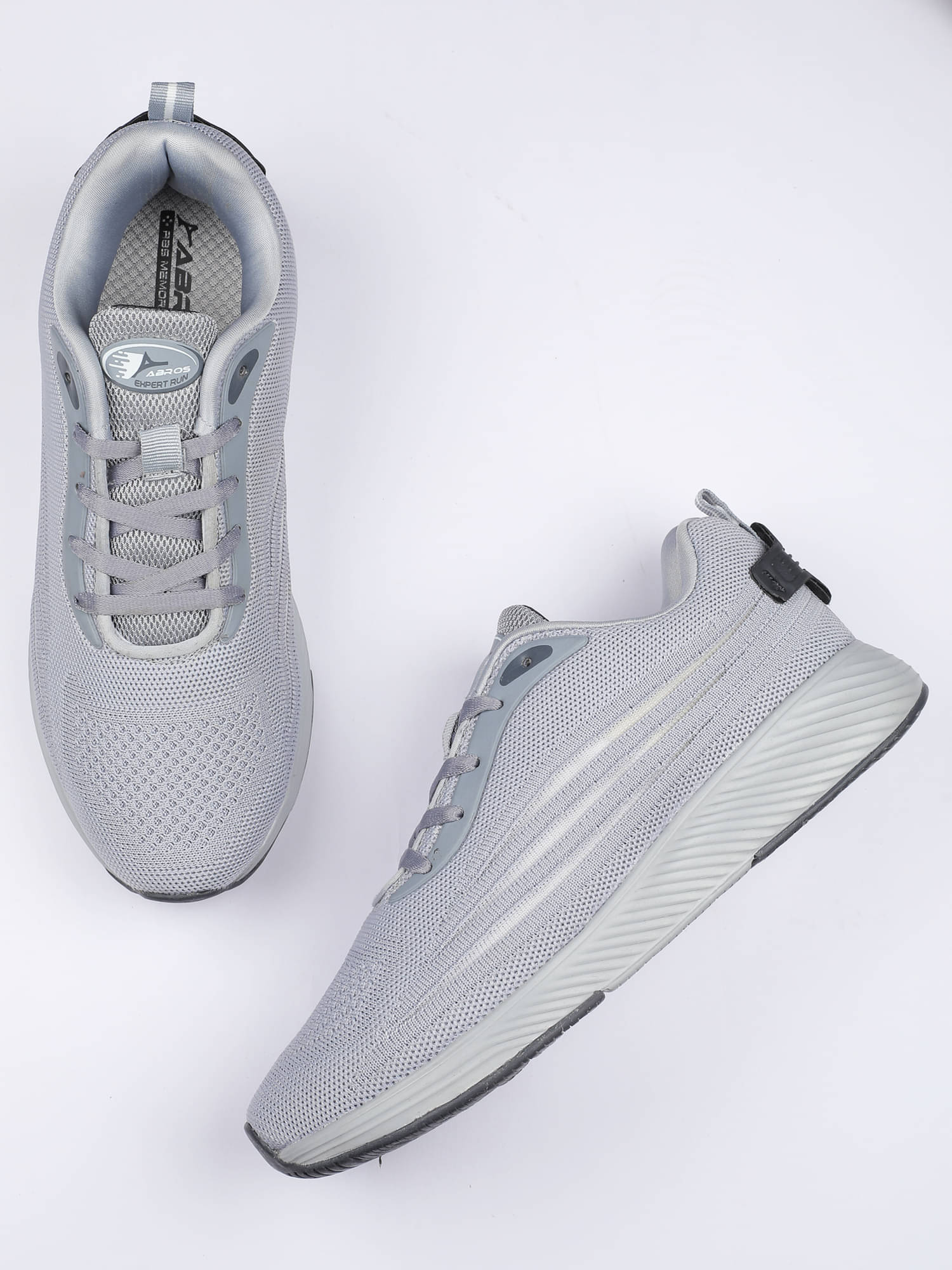 Abros LANCER Light Grey Men's Sports Running Shoes Abros LANCER Light Grey Men's Sports Running Shoes
