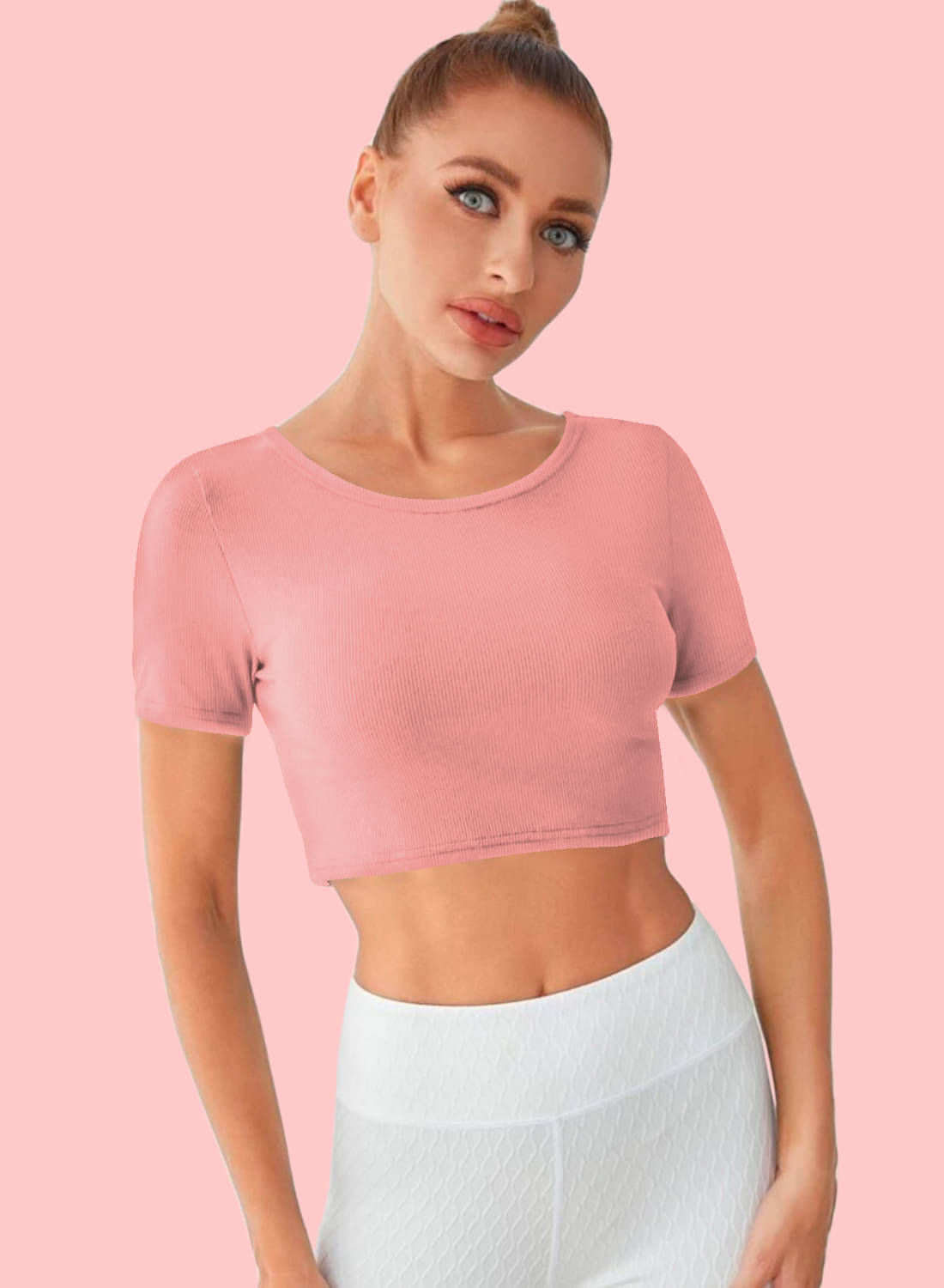     			Dream Beauty Fashion Women's Polyester Tunic ( Peach )