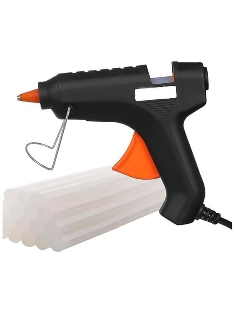 ECLET 20W Glue Gun with 7mm Glue Sticks, LED Indicator, On/Off Switch, Ideal for Crafts & DIY (5 Sticks) Transparent Glue Sticks For Craft Specialist