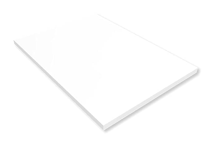     			Eclet A4 40pcs ivory sheet White thick drawing Sheets Craft 300 GSM Sheet Artists Ivory Sheets A4 Size, Smooth Finish, HEAVY GSM Ivory Drawing Paper, or Greeting Cards, Art & Craft Home, School, Office Stationery