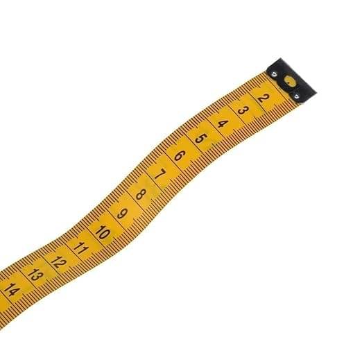     			Eclet Durable Soft Sewing Tailor Tape Body Measuring Dress-Making Measure Ruler, 1.50 Meter, 150 cm, Multicolour(E)