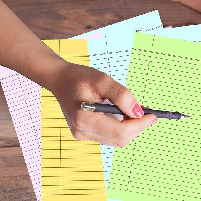     			Freedy  A4 Size both Side Ruled coloured Sheet (Pack of 60 sheets) for Project/Assignment/Practical/Homework((A4-60 sheet coloured)