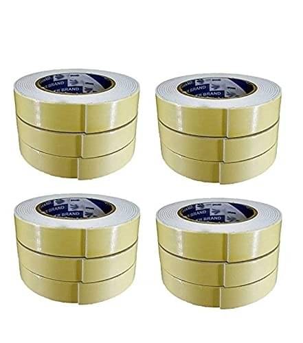 Freedy Yellow Double Sided Foam Tape ( Pack of 12 ) Freedy Yellow Double Sided Foam Tape ( Pack of 12 )