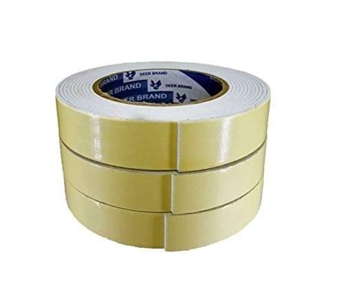     			Freedy Yellow Double Sided Foam Tape ( Pack of 3 )