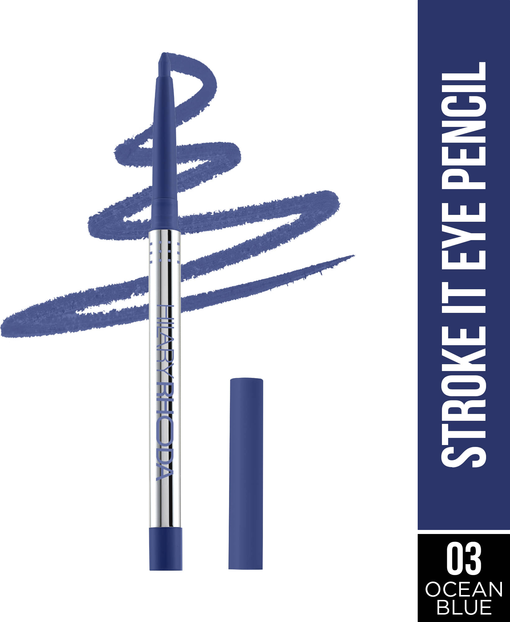     			Hilary Rhoda Blue Matte Eye Liner Pencil ( Pack of 1 )