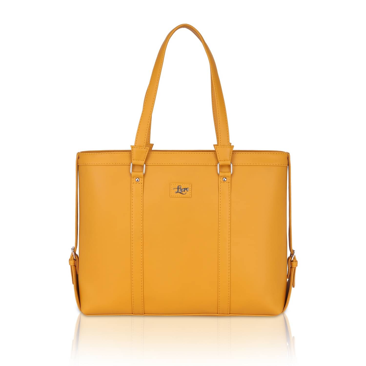     			Livro Tote Bag Jute Set of 1 ( Yellow )