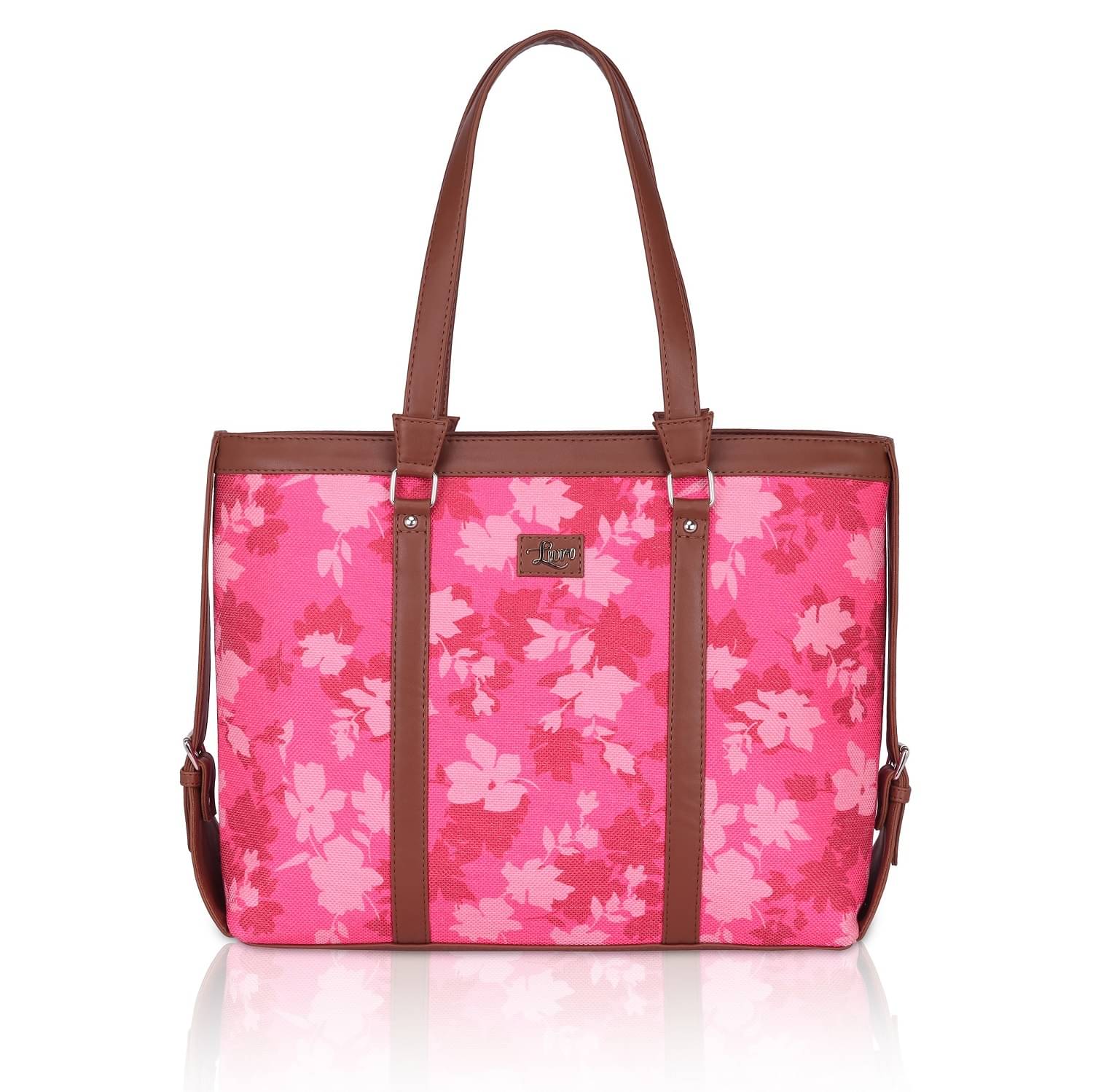     			Livro Tote Bag Jute Set of 1 ( Pink )