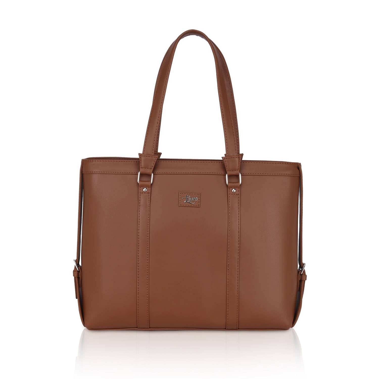     			Livro Tote Bag Jute Set of 1 ( Brown )
