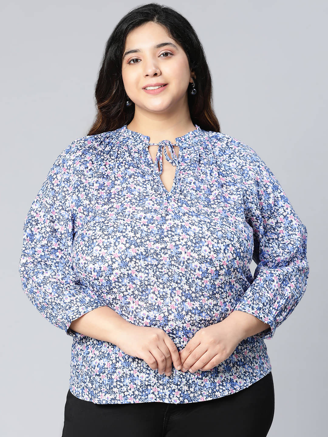 Oxolloxo Women's Cotton Regular Top ( Multicolor )