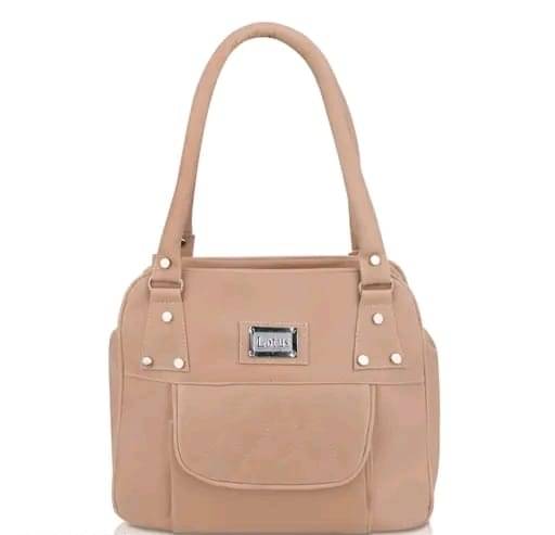     			The monaina crapt Shoulder Bag PU Set of 1 ( Beige )