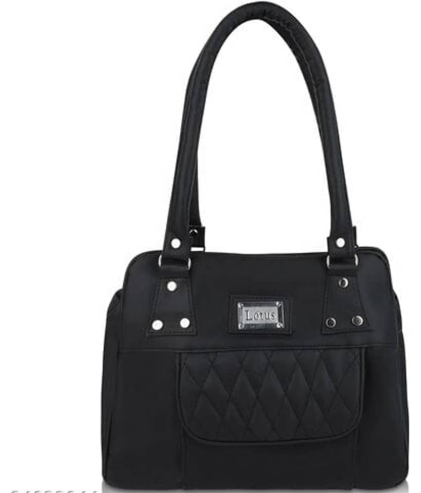 The monaina crapt Shoulder Bag PU Set of 1 ( Black ) - Handbags | Buy online on ZillyBuy
