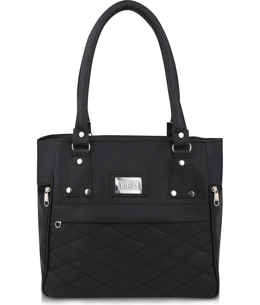 The monaina crapt Shoulder Bag PU Set of 1 ( Black ) - Handbags | Buy online on ZillyBuy