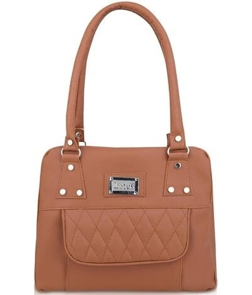 The monaina crapt Shoulder Bag PU Set of 1 ( Brown ) - Handbags | Buy online on ZillyBuy