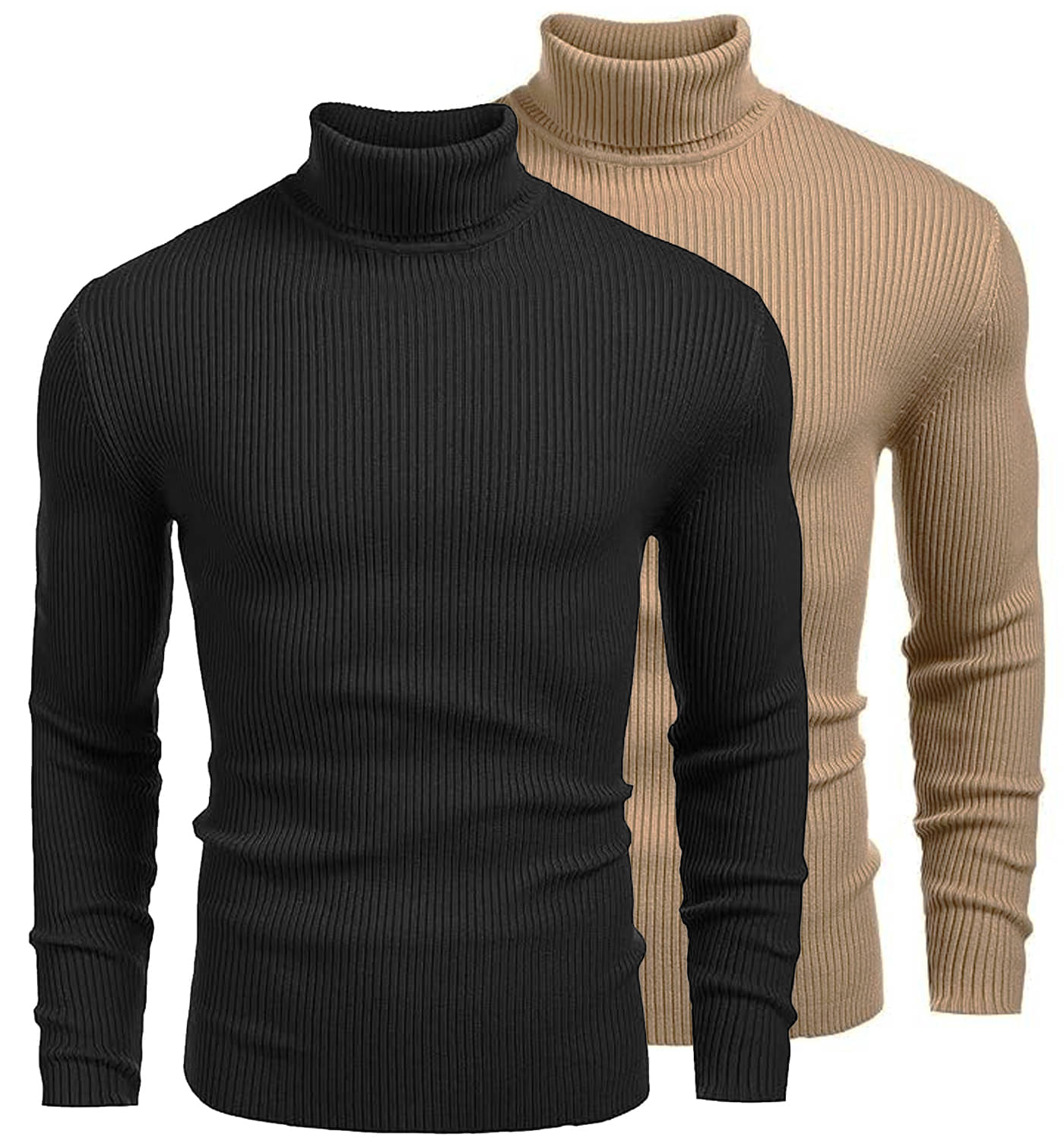 clafoutis Polyster High Neck Men's Full Sleeves Pullover Sweater - Multicolor ( Pack of 2 ) clafoutis Polyster High Neck Men's Full Sleeves Pullover Sweater - Multicolor ( Pack of 2 )