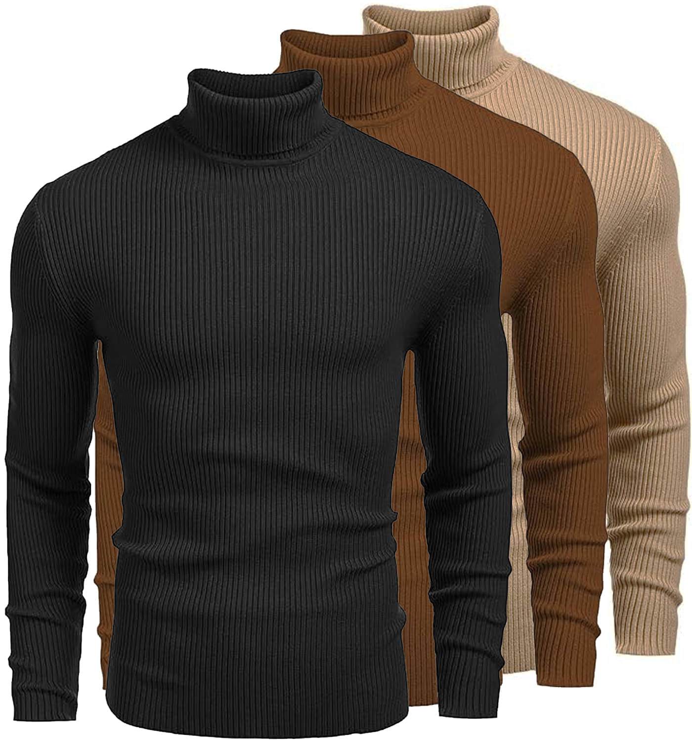 clafoutis Polyster High Neck Men's Full Sleeves Pullover Sweater - Multicolor ( Pack of 3 )     			clafoutis Polyster High Neck Men's Full Sleeves Pullover Sweater - Multicolor ( Pack of 3 )