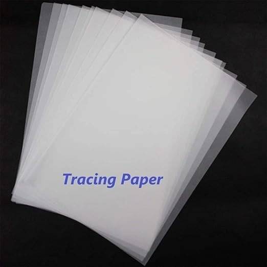 freedy A4 Size Tracing Paper, Laser Translucent Sketching and Tracing Paper 50 Sheet freedy A4 Size Tracing Paper, Laser Translucent Sketching and Tracing Paper 50 Sheet