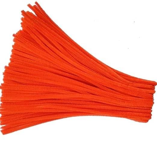     			freedy Pipe Cleaners Craft, Pipe Cleaners Chenille Stem Fuzzy Sticks Craft Supplies for flowers making, Home DIY (Orange, 100pc)