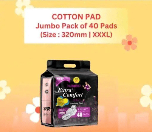     			7 Soft Cottony Large Maxi Regular Sanitary Pad