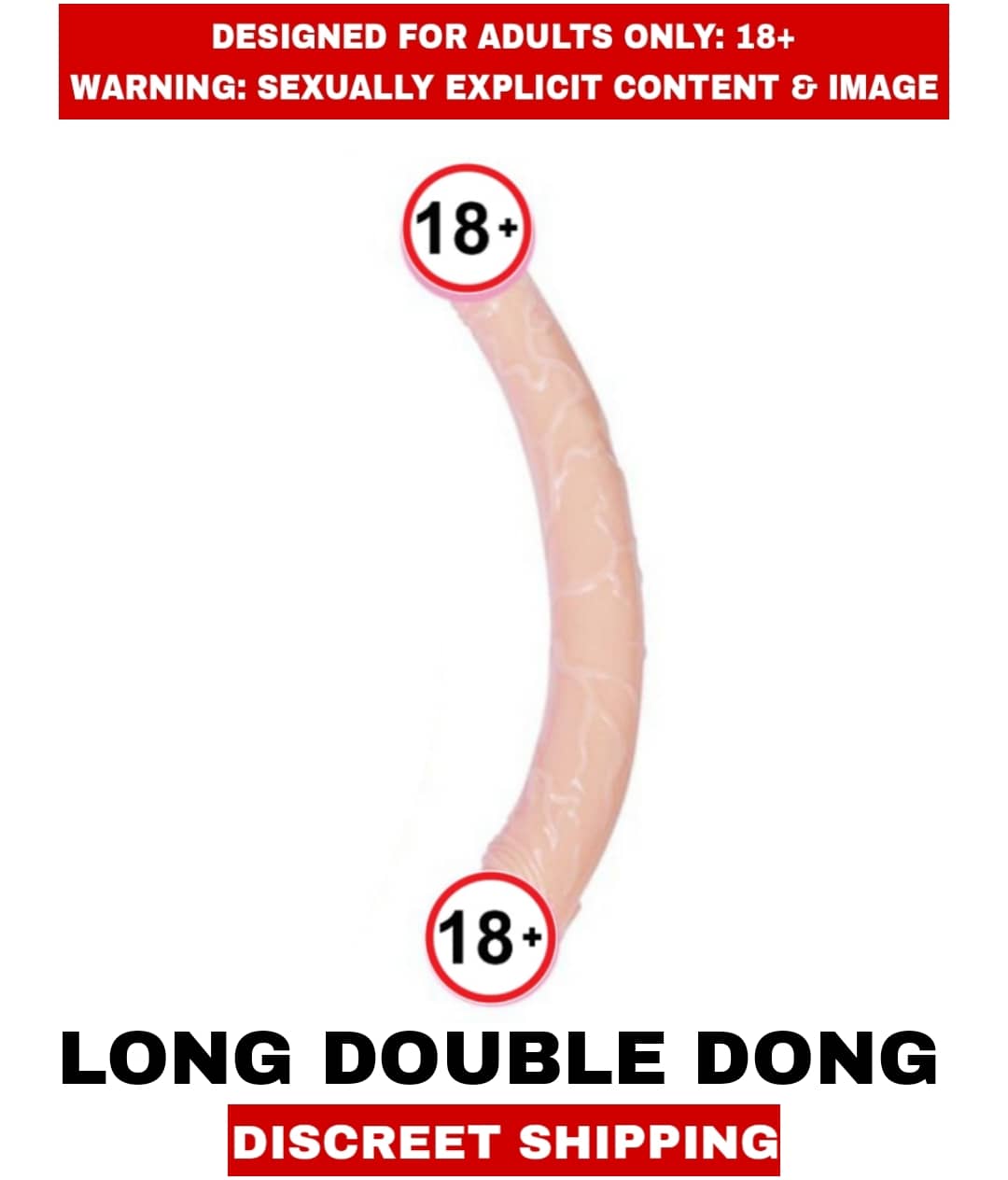Adult Best Orgasm Sex Toys Double Dong Long Silicon Dildo For Women