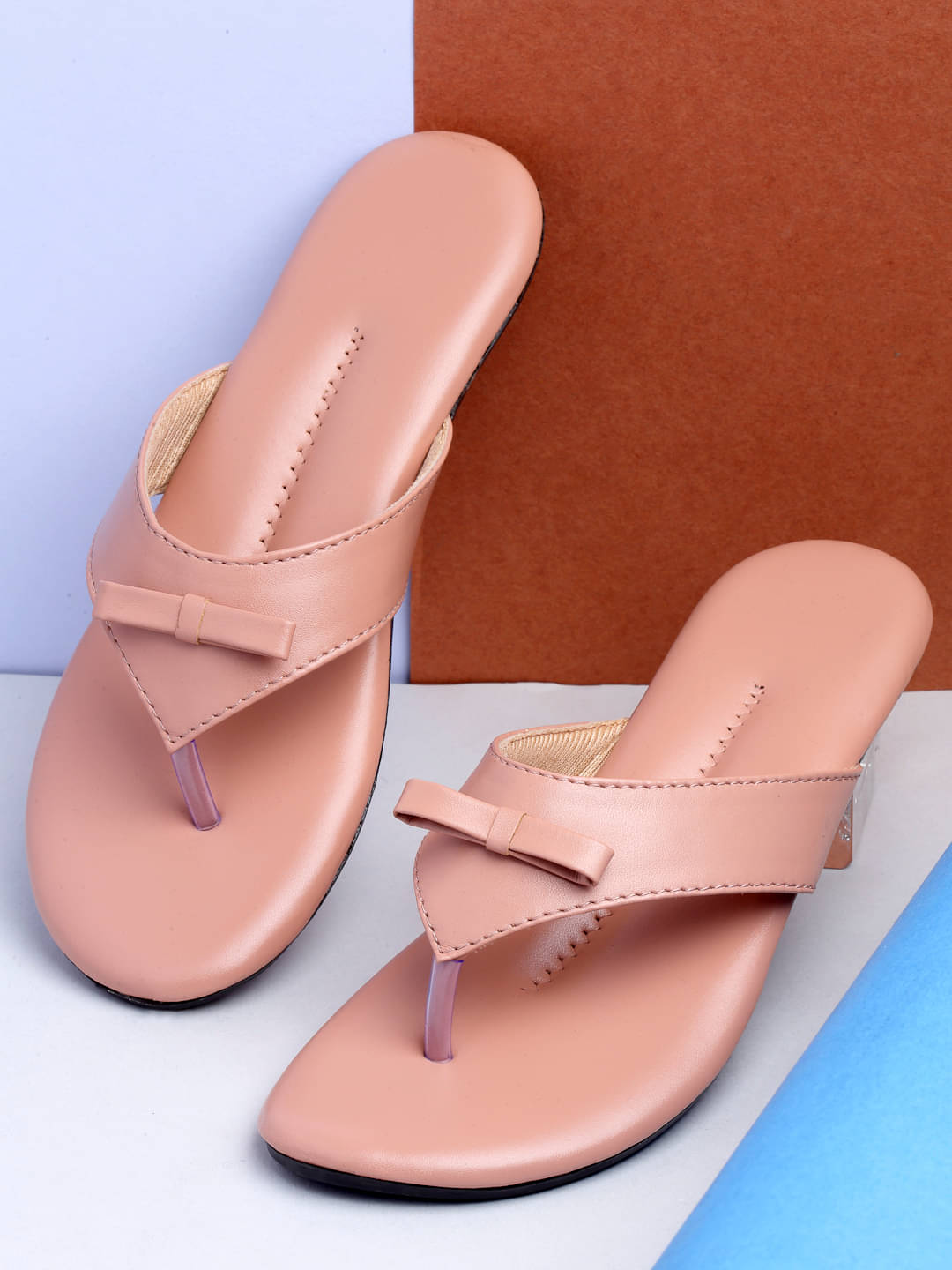     			Aroom Peach Women's Flats
