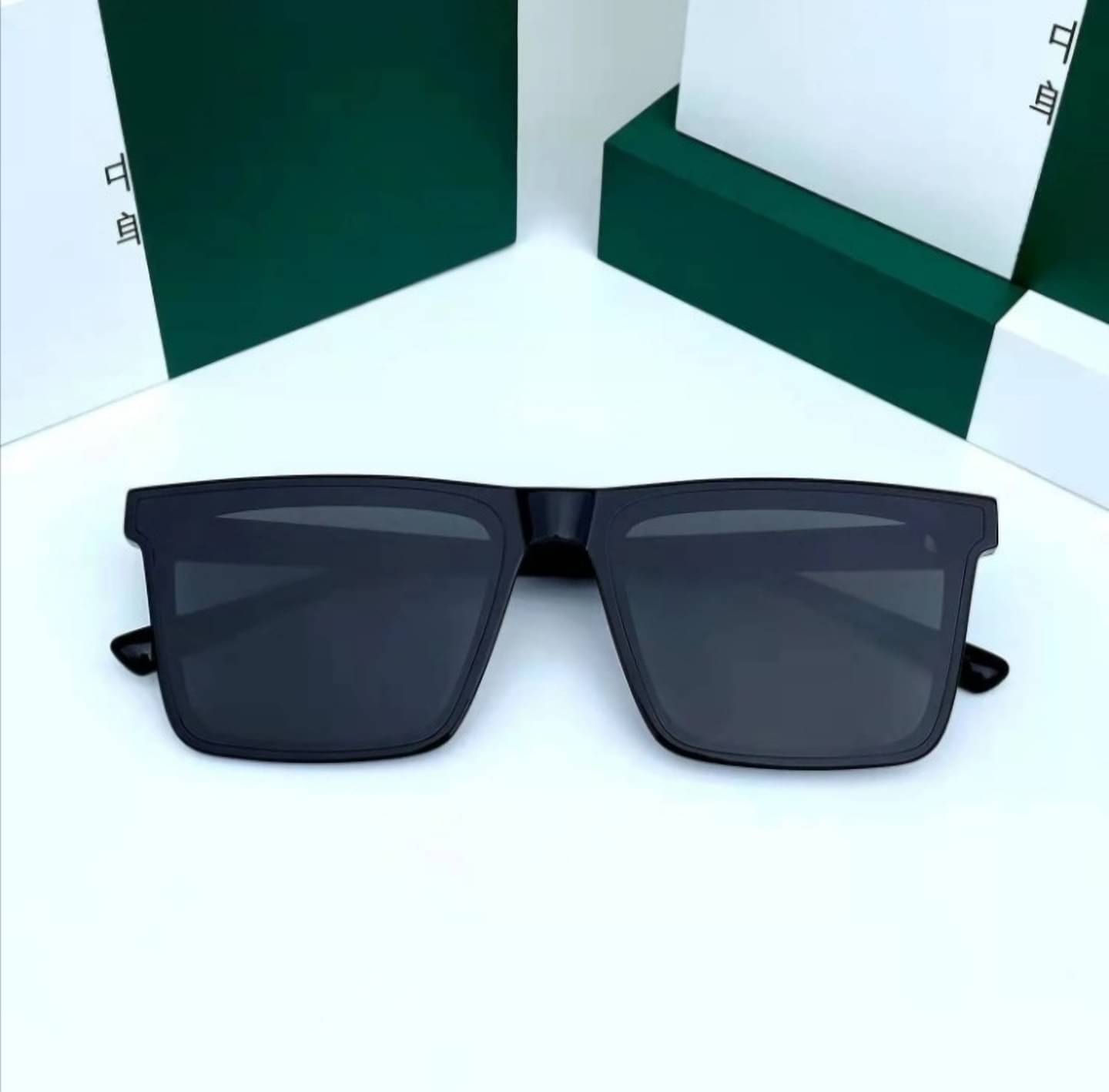 Ashru Black Square Sunglasses ( Pack of 1 ) Ashru Black Square Sunglasses ( Pack of 1 )
