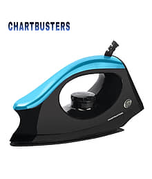 CHARTBUSTERS MJ BLUE Black 1000 watt Dry Iron