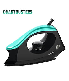 CHARTBUSTERS MJ GREEN Black 1000 watt Dry Iron